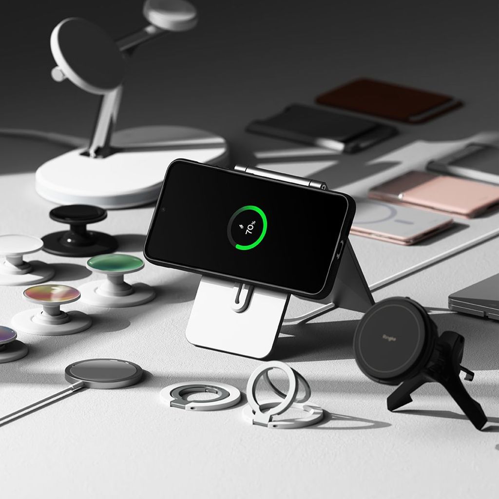 Ringke Onyx MagSafe Cover til Samsung Galaxy S25 Plus - Sort