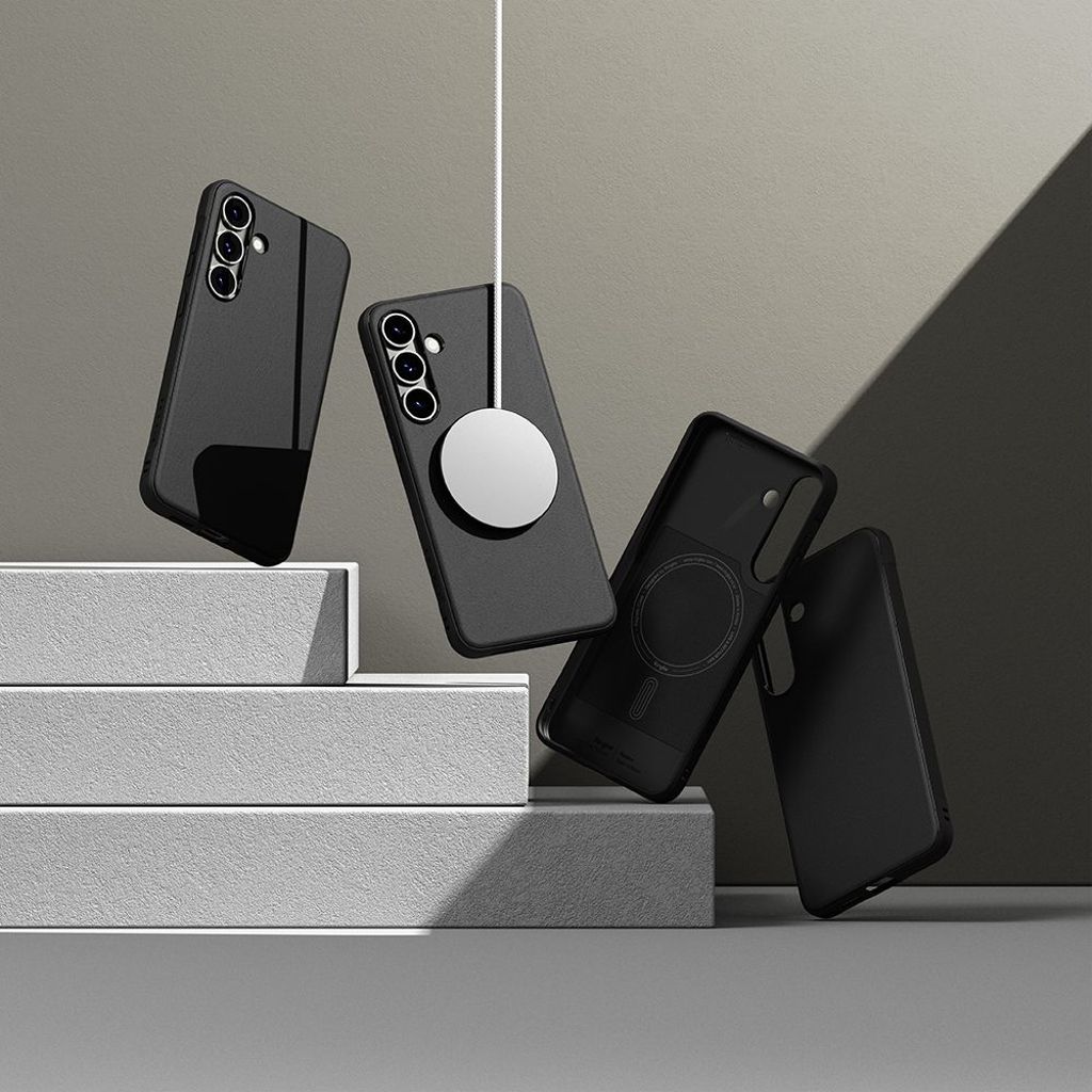 Ringke Onyx MagSafe Cover til Samsung Galaxy S25 Plus - Sort