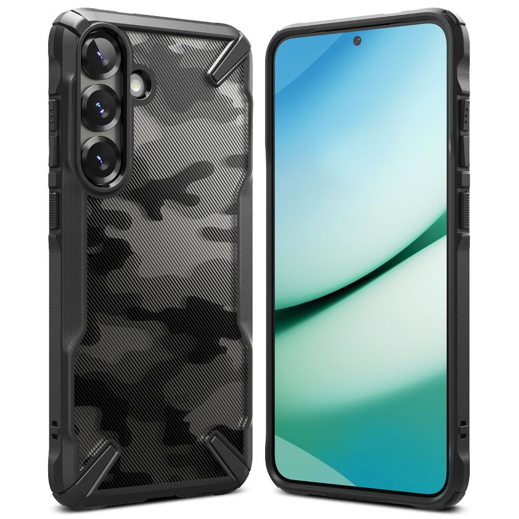 Ringke Fusion X Case Samsung Galaxy S25 - Black Camo