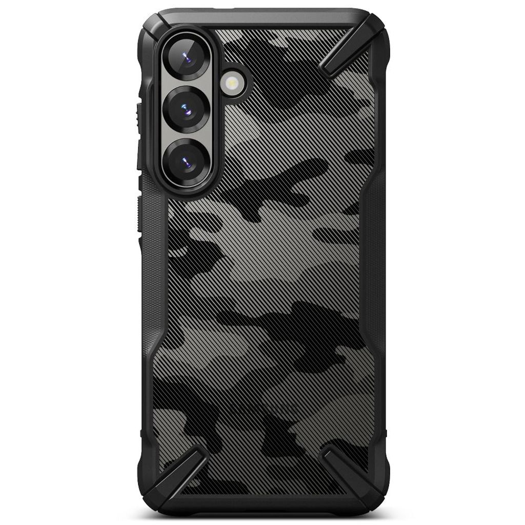 Ringke Fusion X Case Samsung Galaxy S25 - Black Camo