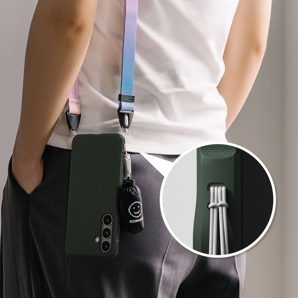 Ringke Onyx Cover til Samsung Galaxy S25 - Grøn