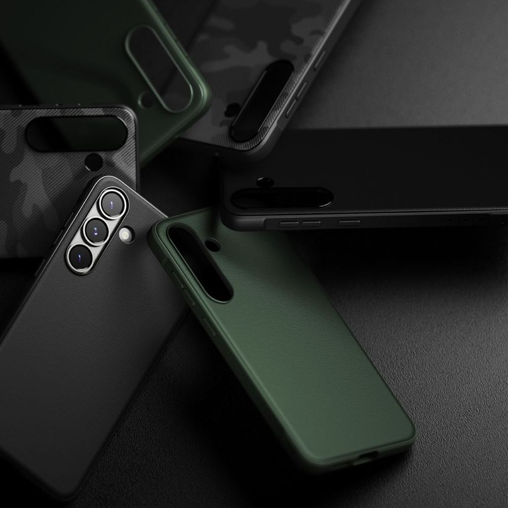 Ringke Onyx Cover til Samsung Galaxy S25 - Sort camouflage