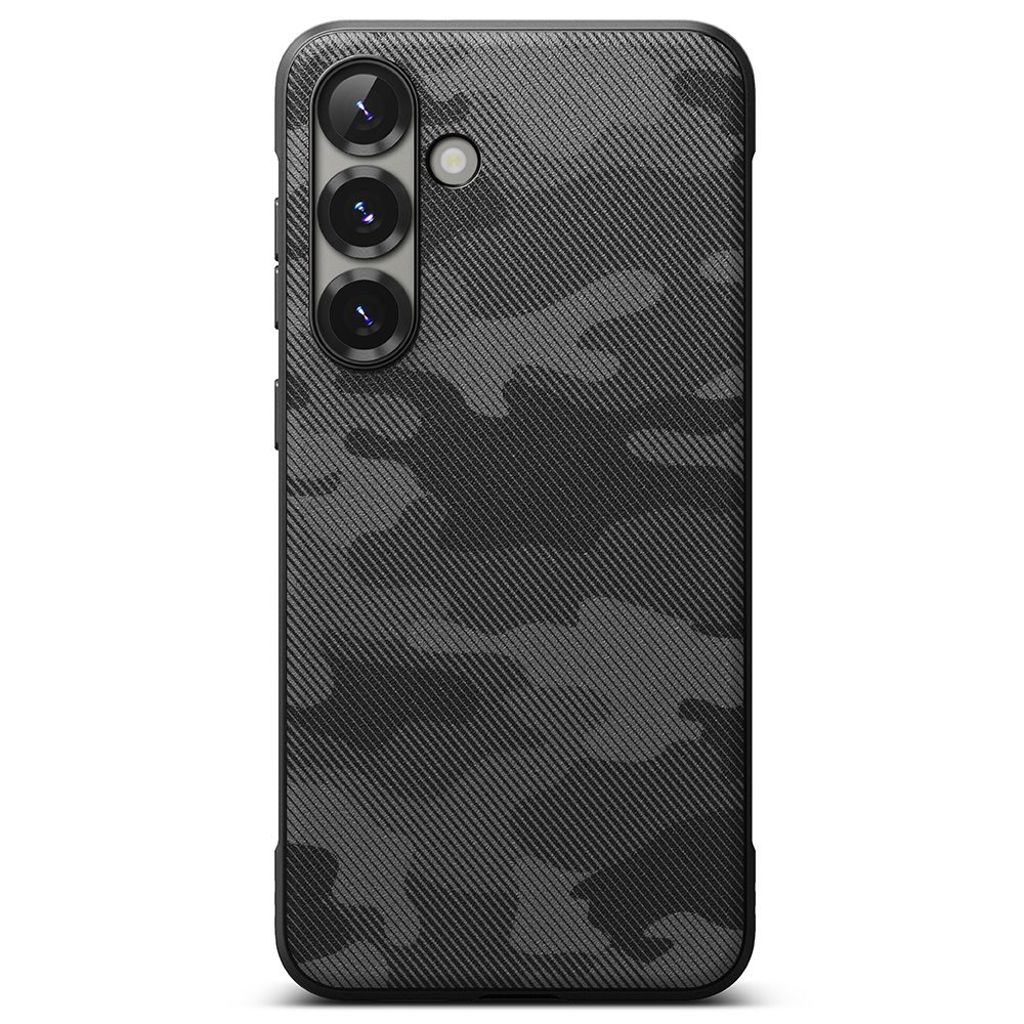 Ringke Onyx Cover til Samsung Galaxy S25 - Sort camouflage