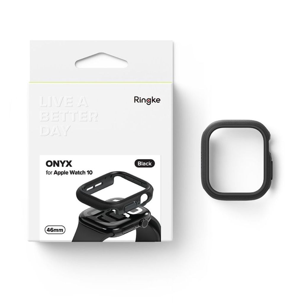 Ringke Onyx Deksel til Apple Watch 10 46mm - Svart