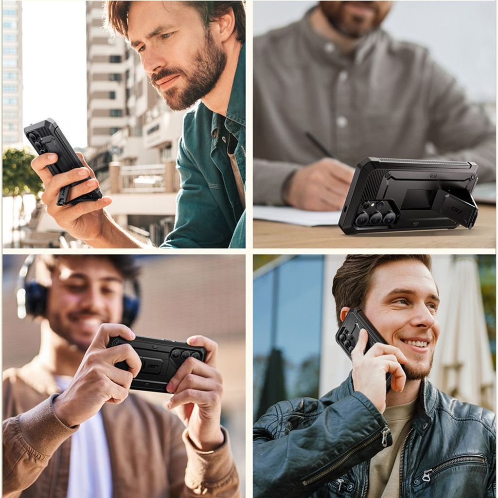 Supcase Unicorn Beetle Pro Skal till Samsung Galaxy S25 Ultra - Svart