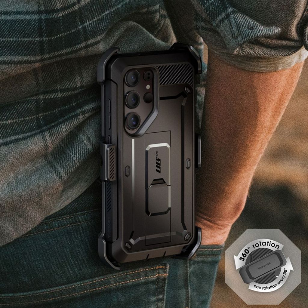 Supcase Unicorn Beetle Pro Skal till Samsung Galaxy S25 Ultra - Svart