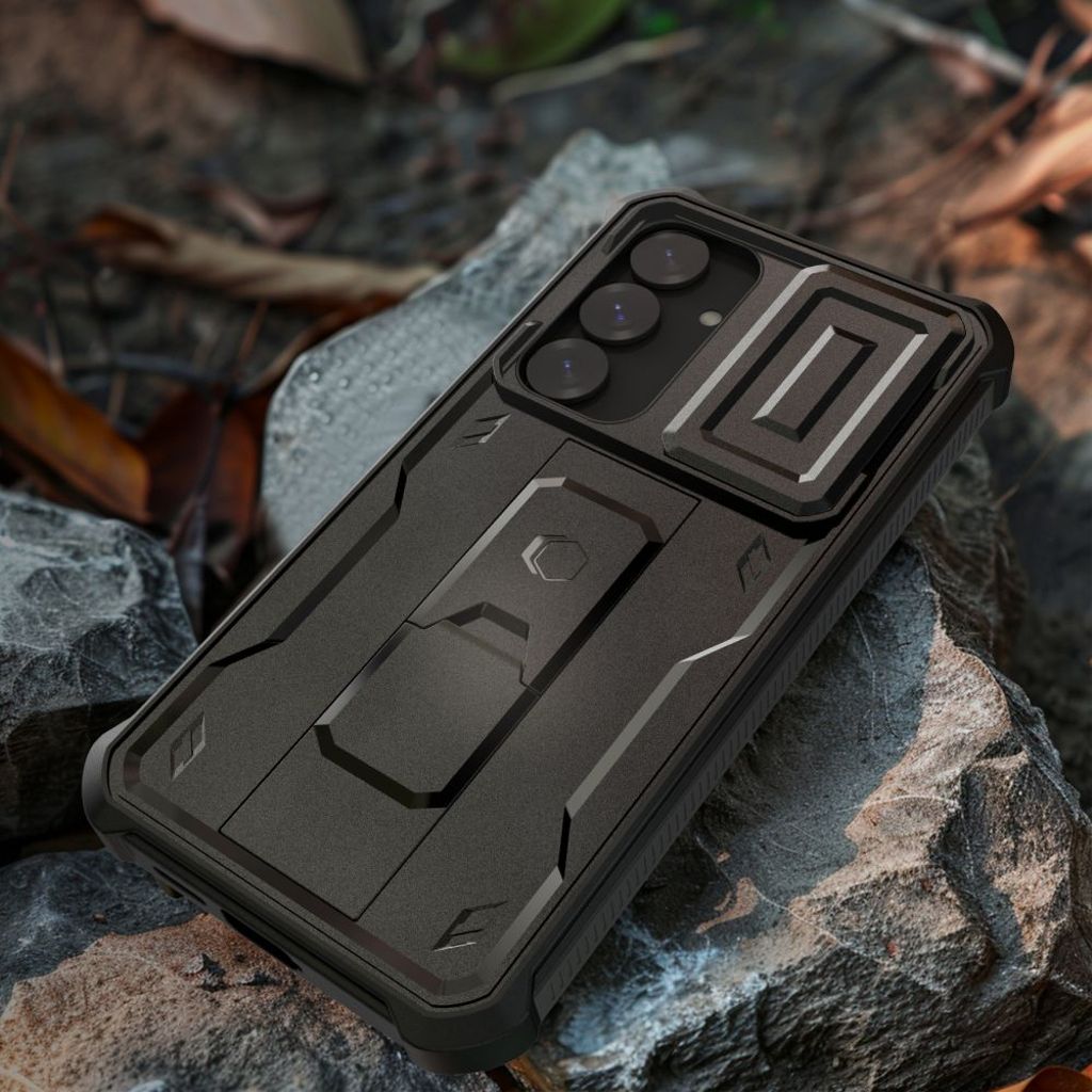 Tech-Protect Kevlar Cam+ Skal till Samsung Galaxy S25 Plus - Svart