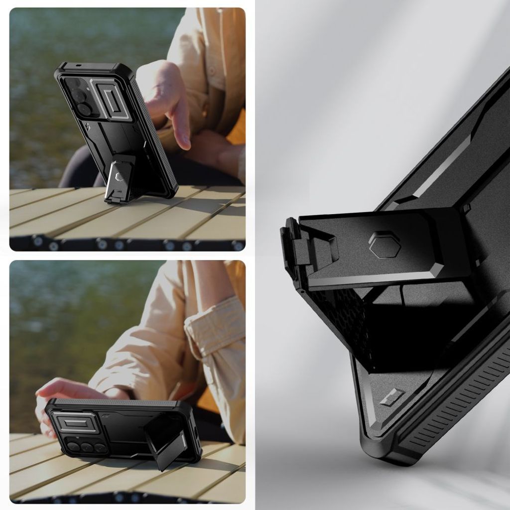 Tech-Protect Kevlar Cam+ Skal till Samsung Galaxy S25 Plus - Svart