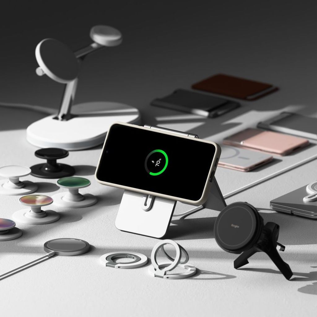 Ringke Silicone MagSafe Case Samsung Galaxy S25 - Beige