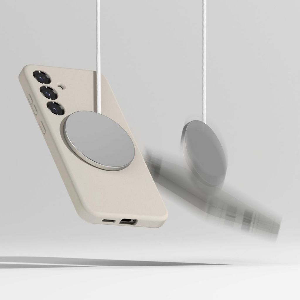Ringke Silicone MagSafe Case Samsung Galaxy S25 - Beige