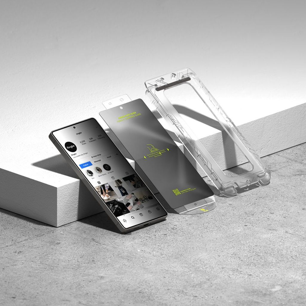 Ringke Easy Slide 2-pack Privacy Glass Skjermbeskytter til Samsung Galaxy S25 Ultra