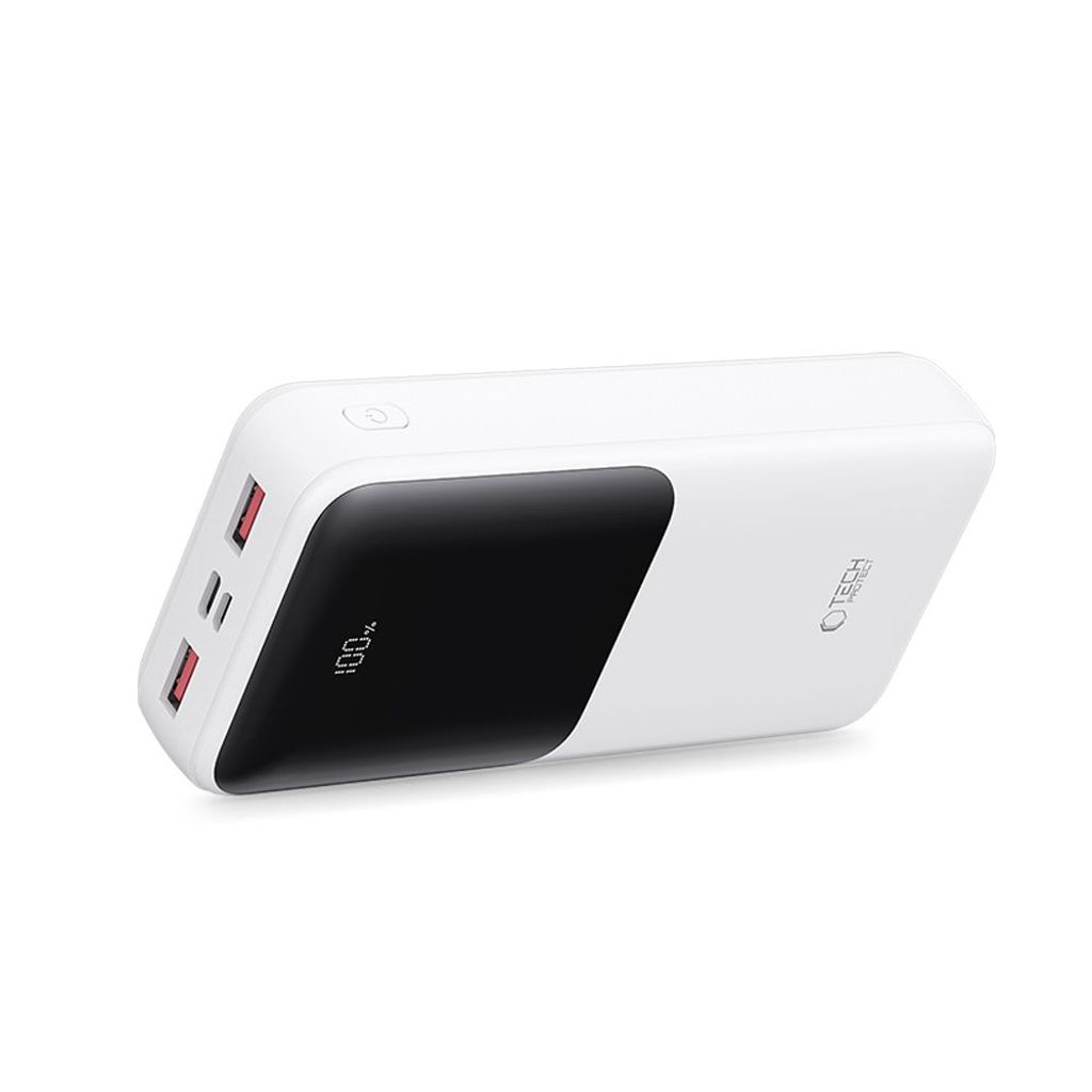 Powerbank Tech-Protect PB02 20000mAh 22.5W - hvit