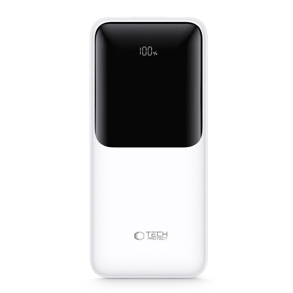 Powerbank Tech-Protect PB02 20000mAh 22.5W - hvit