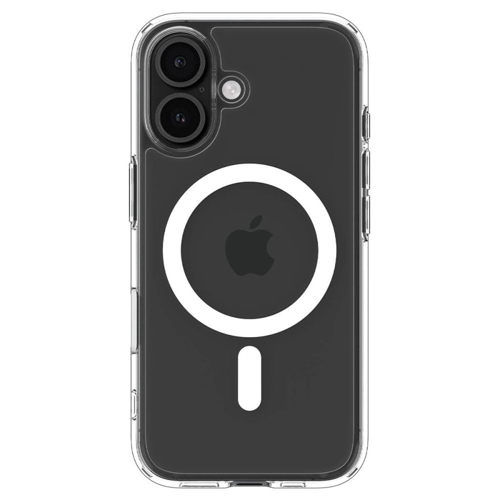 Spigen Ultra Hybrid "T" MagSafe Cover til iPhone 16 - Hvid