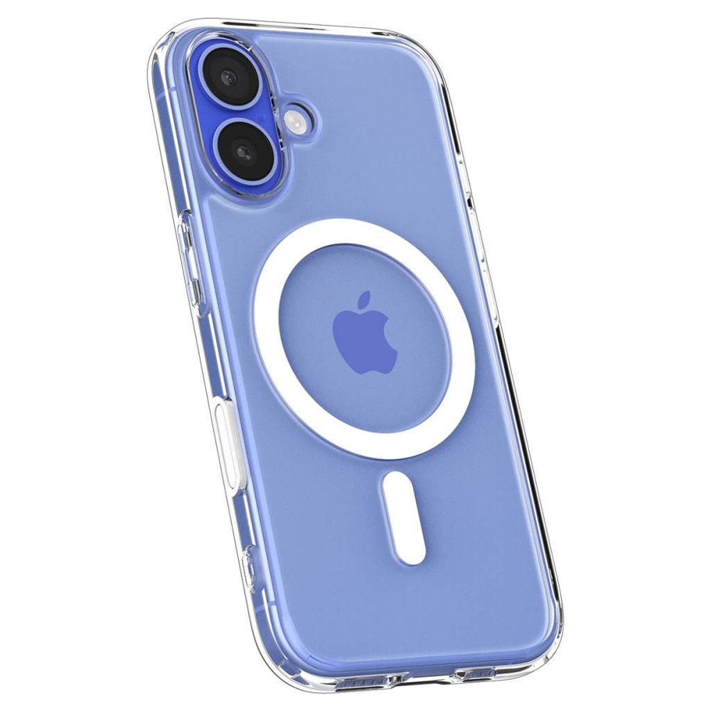 Spigen Ultra Hybrid "T" MagSafe Cover til iPhone 16 - Hvid