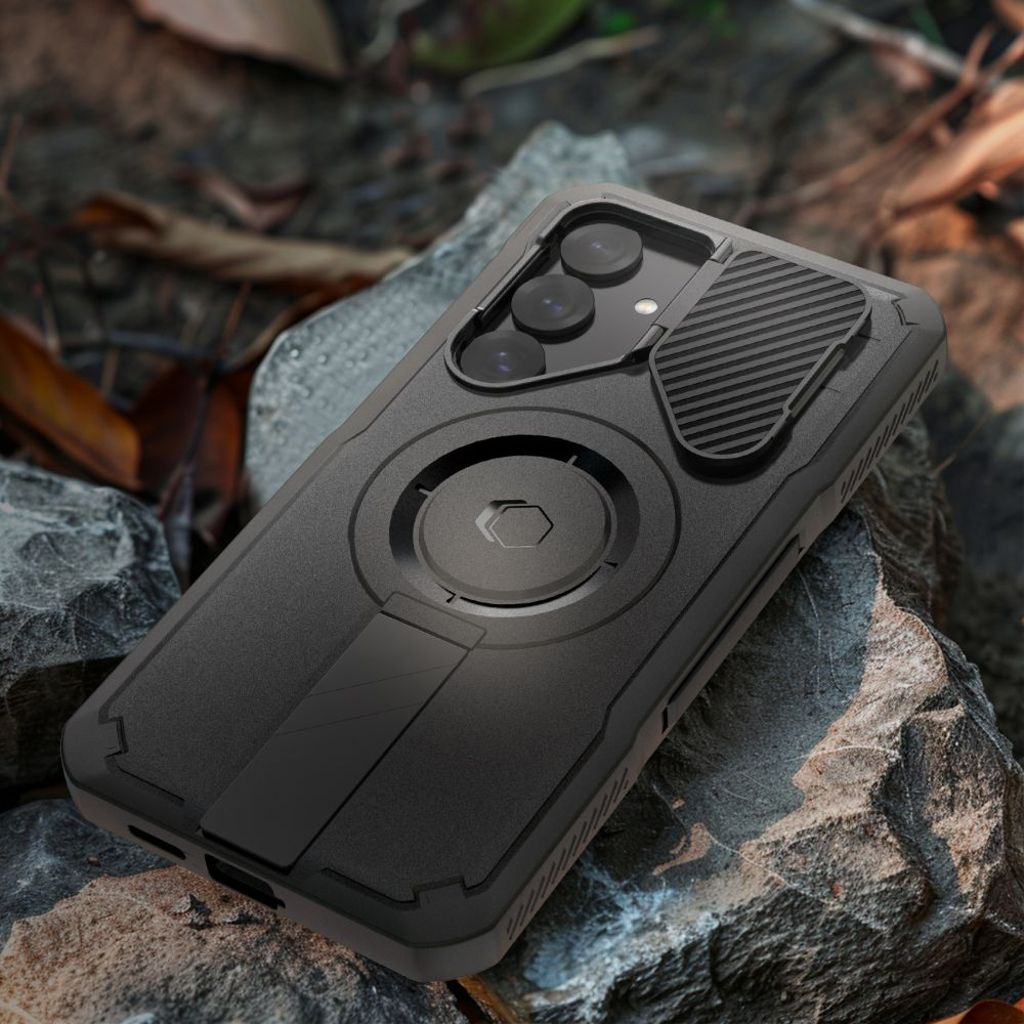 Tech-Protect Kevlar MagSafe+ Skal till Samsung Galaxy S25 - Svart