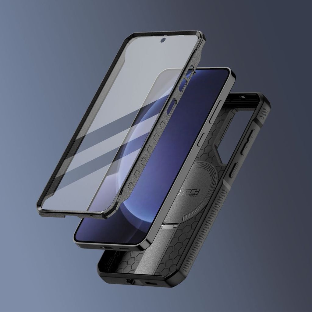 Tech-Protect Kevlar MagSafe+ Skal till Samsung Galaxy S25 Plus - Svart