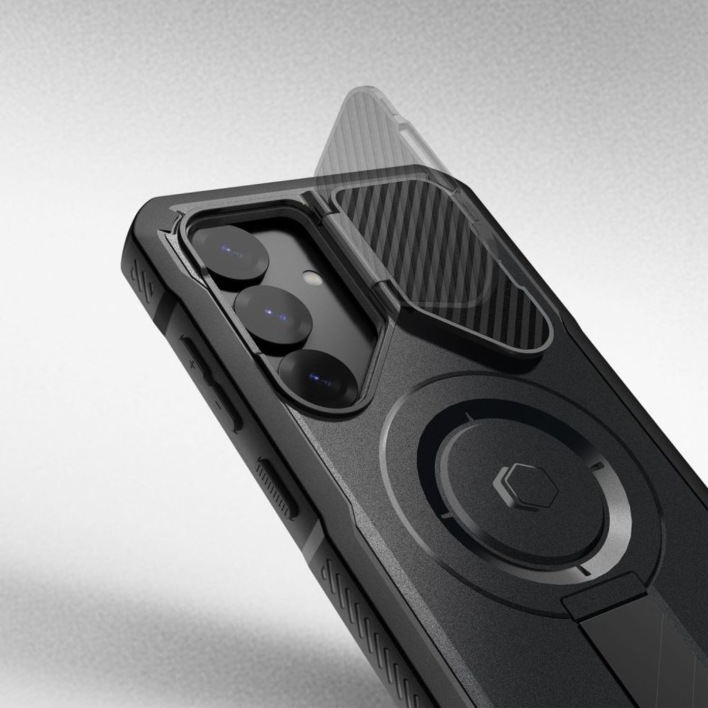 Tech-Protect Kevlar MagSafe+ Skal till Samsung Galaxy S25 Plus - Svart