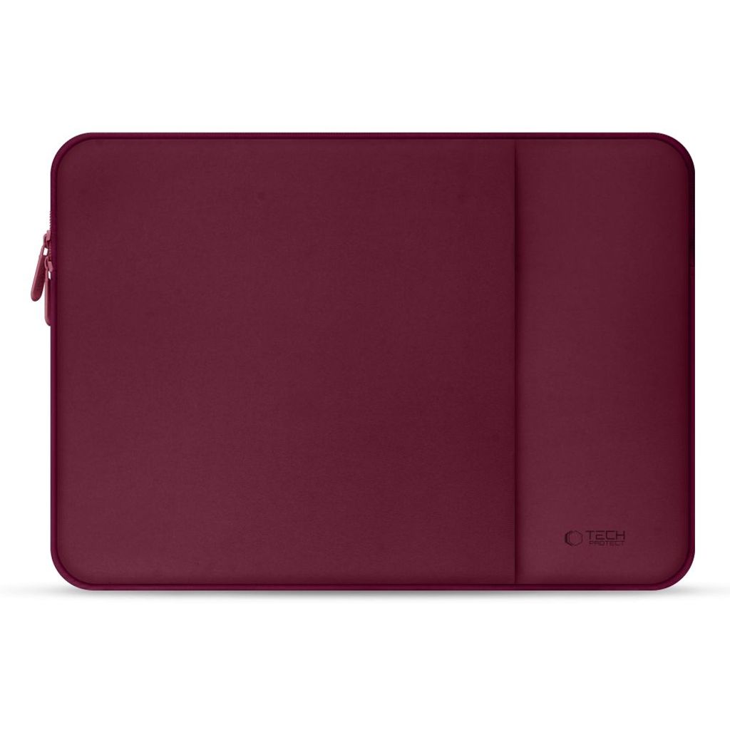 Tech-Protect Neoprene Laptopfodral 13" – Vinröd