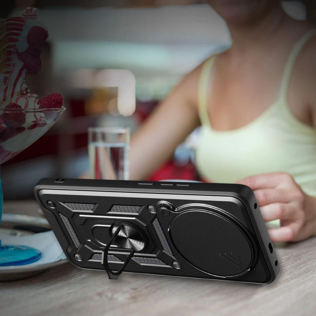 Tech-Protect CamShield Pro Skal till Xiaomi Redmi Note 14 ProPlus - Matt Svart