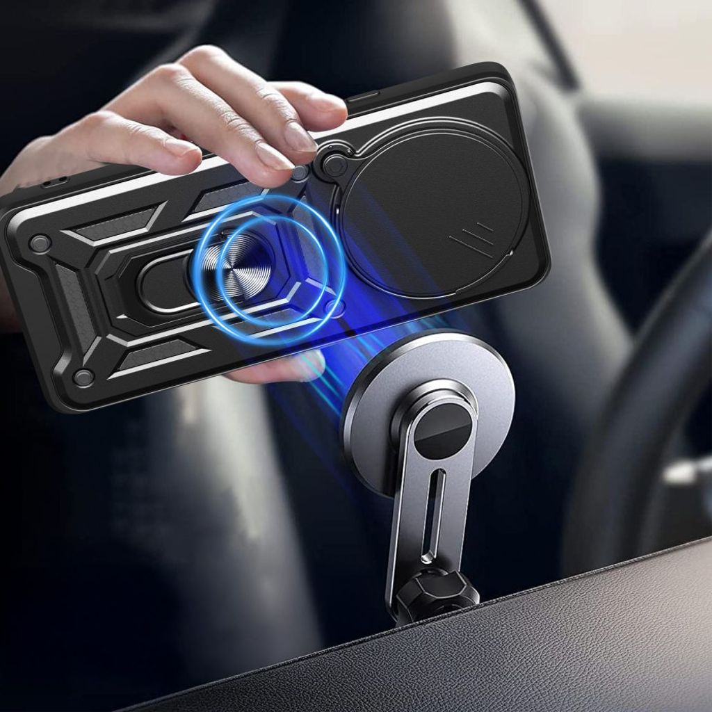 Tech-Protect CamShield Pro Skal till Xiaomi Redmi Note 14 ProPlus - Matt Svart