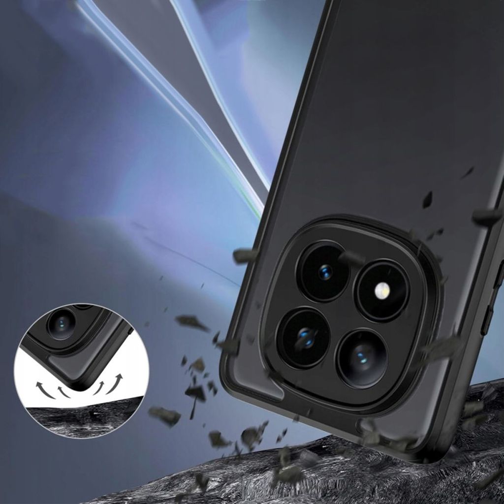 Tech-Protect MagMat Skal Xiaomi Redmi Note 14 Pro 5G / Poco X7 5G - Matt Svart