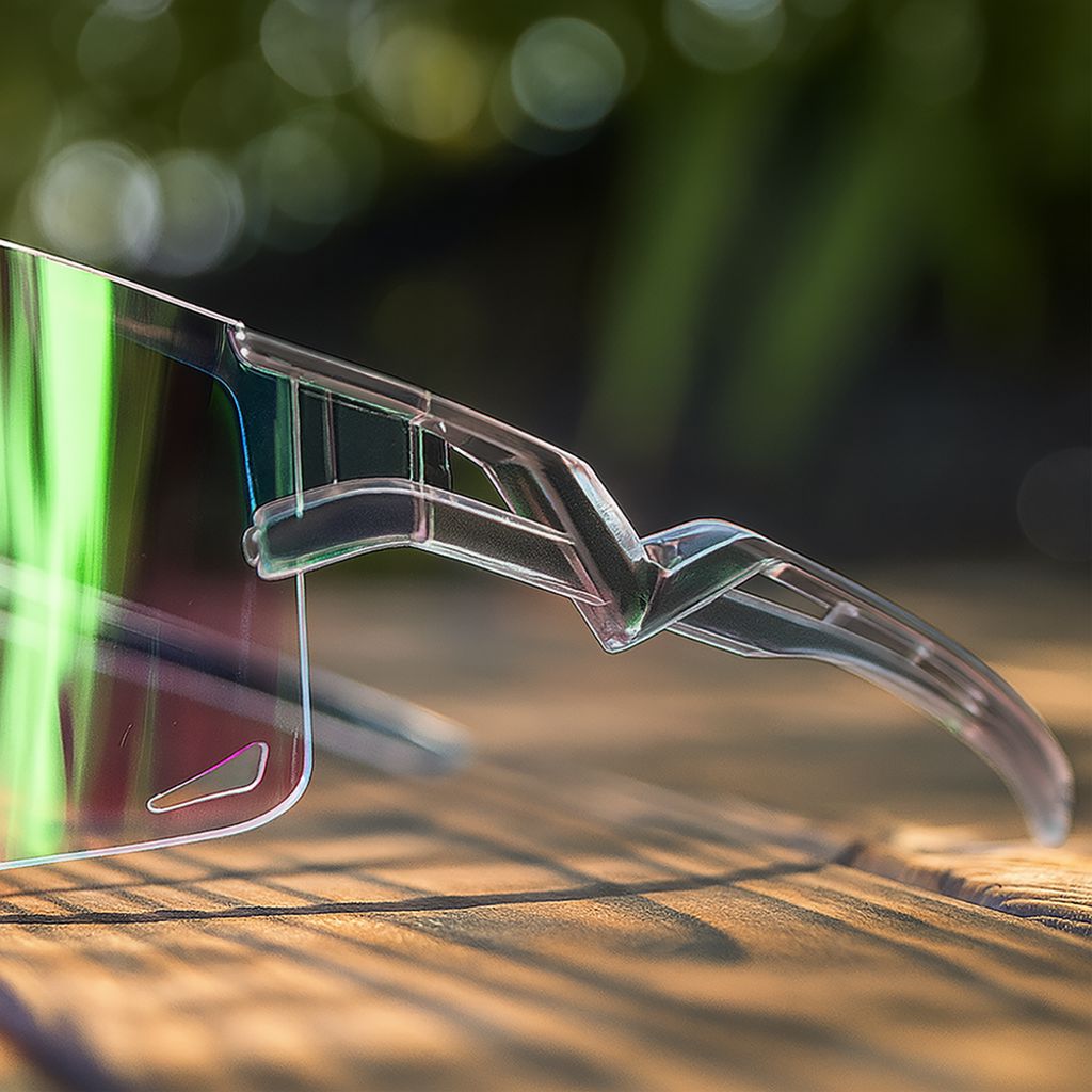 Rockbros fotokromatiske sykkelbriller med UV-beskyttelse - lilla