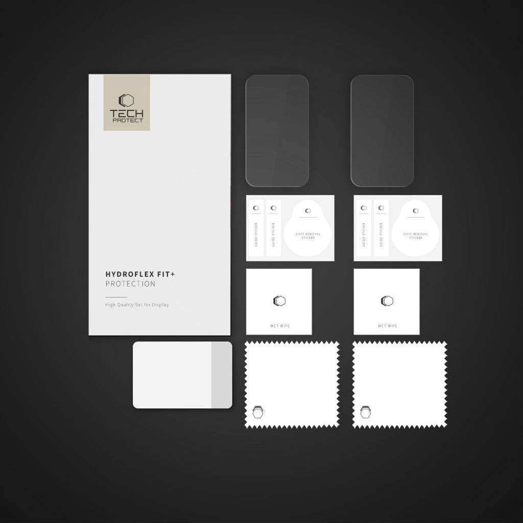 Tech-Protect Hydroflex Fit+ Skärmskydd Xiaomi Smart Band 9 Active, 2-pack