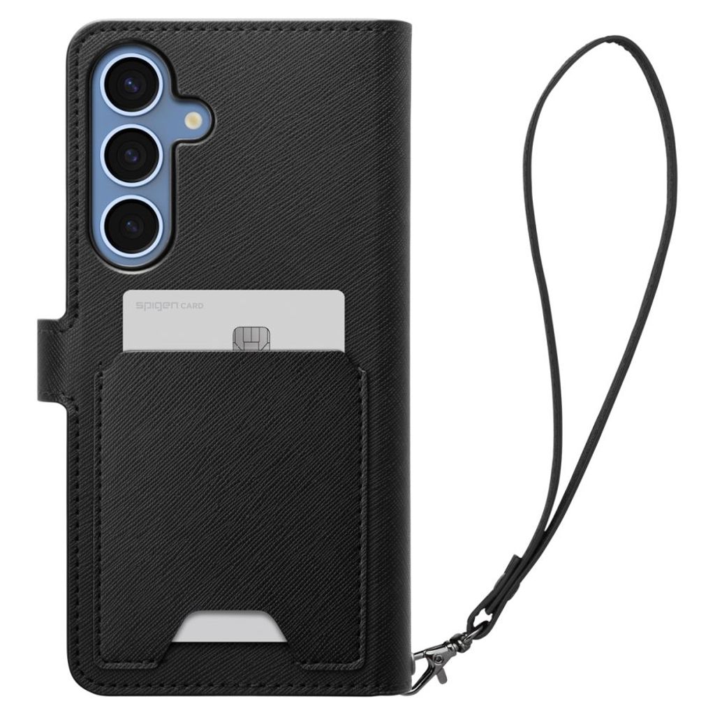 Spigen Wallet S Etui til Samsung Galaxy S25 Plus - Sort
