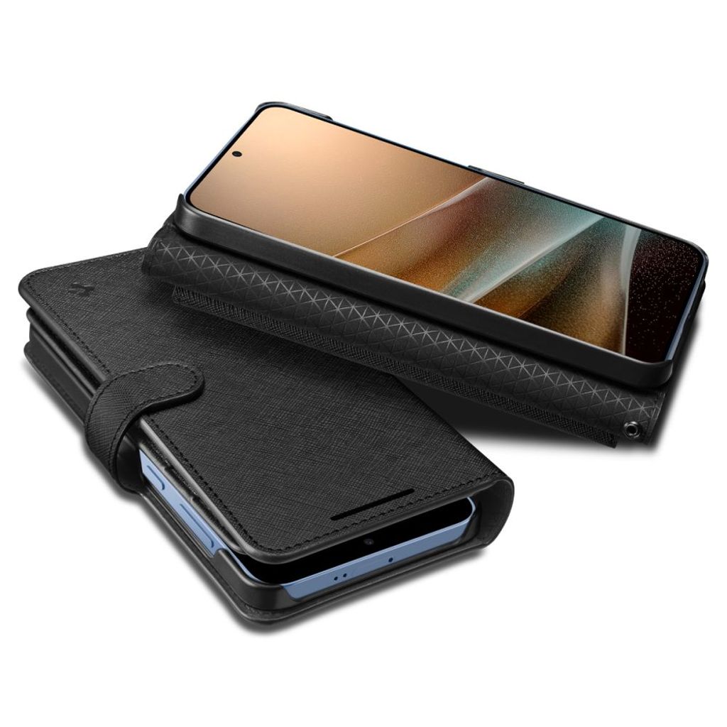 Spigen Wallet S Etui til Samsung Galaxy S25 Plus - Sort
