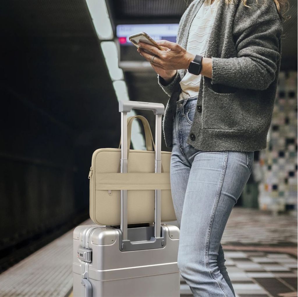 Tech-Protect Carrying Bag Laptop Bag for 13-14" – Beige
