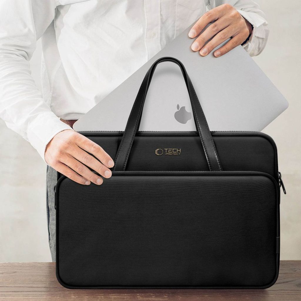 Tech-Protect carrying bag laptop bag for 13-14 in – Black