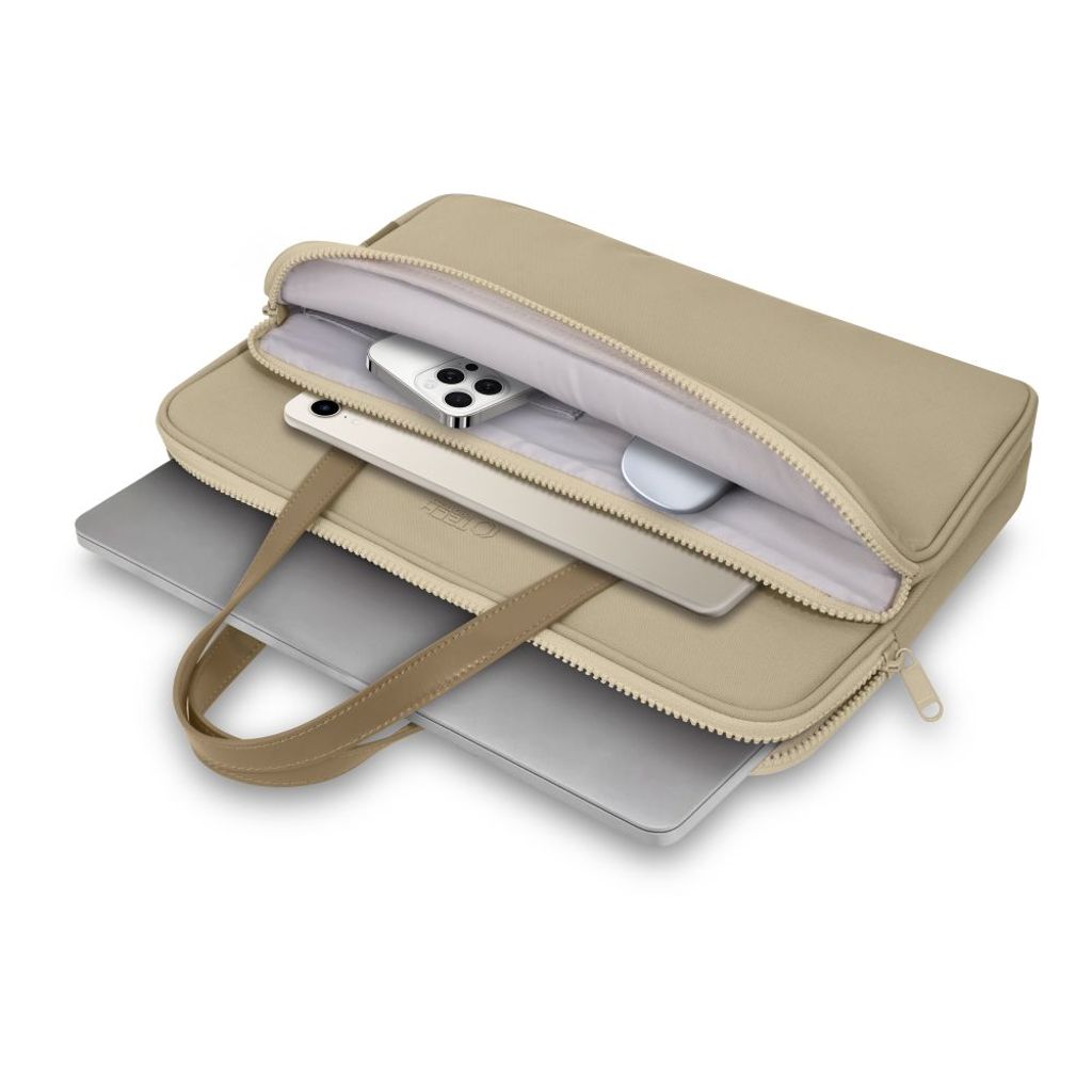 Tech-Protect Carrying Bag Laptop Bag for 15-16" – Beige