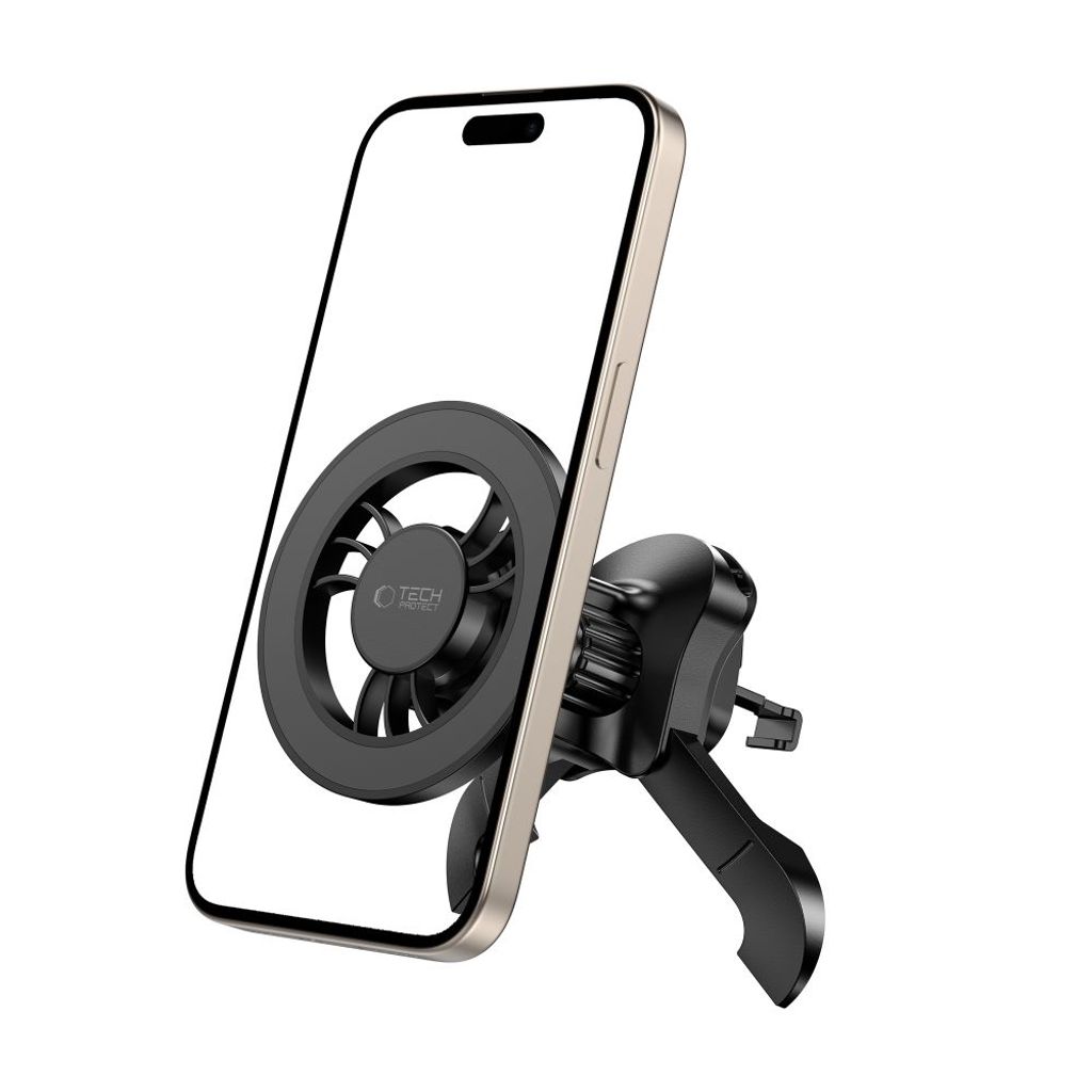 Tech-Protect N56 MagSafe-puhelinteline autoon – Musta