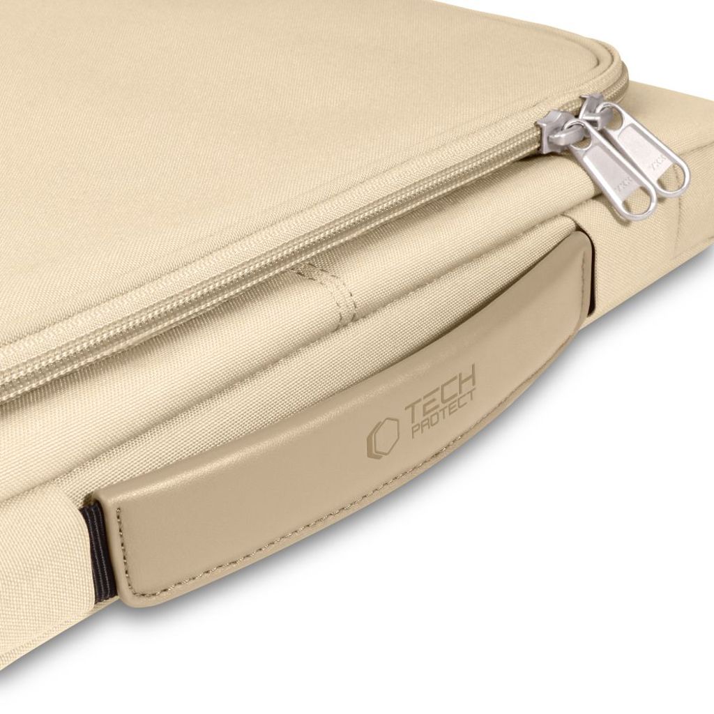 Tech-Protect Basic Bag laptop cover 15-16" – beige