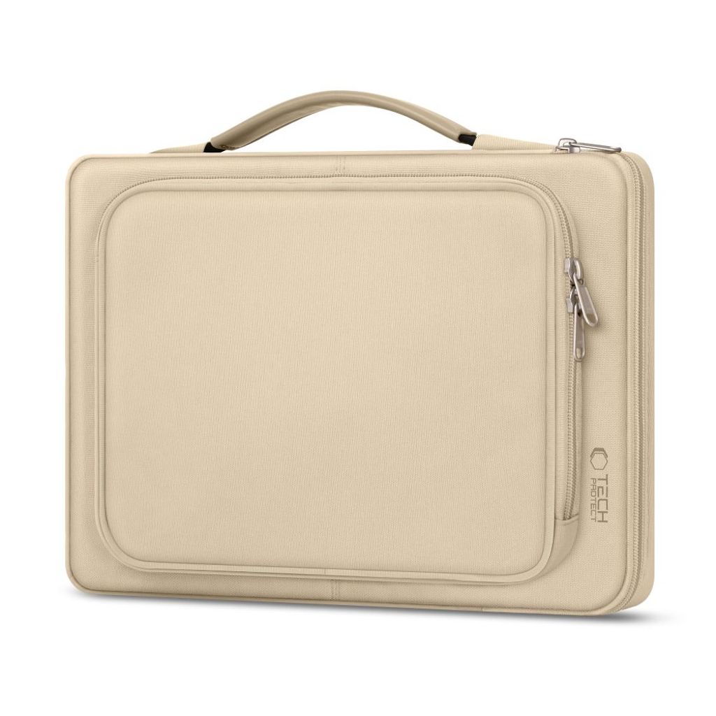 Tech-Protect Basic Bag laptop cover 15-16" – beige