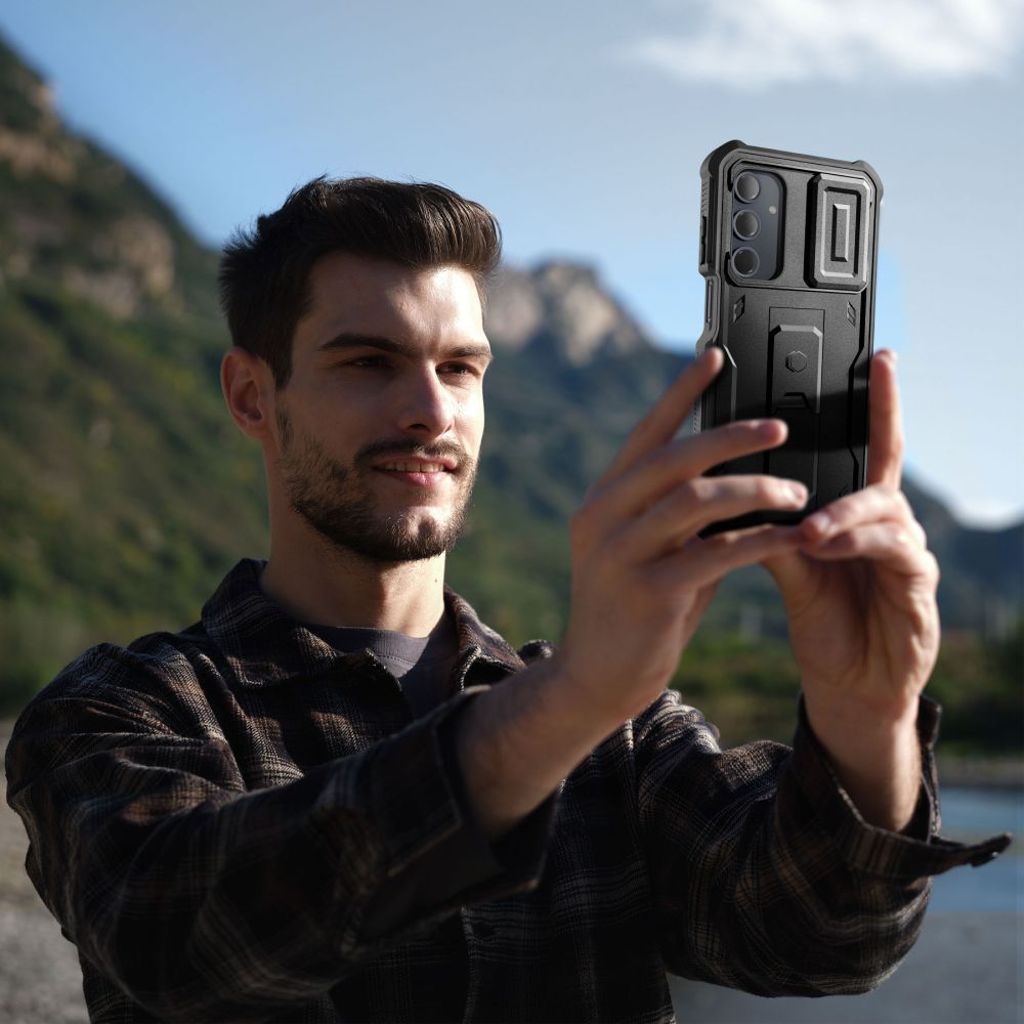 Tech-Protect Kevlar Cam+ Case Samsung Galaxy A16 4G/5G - Black