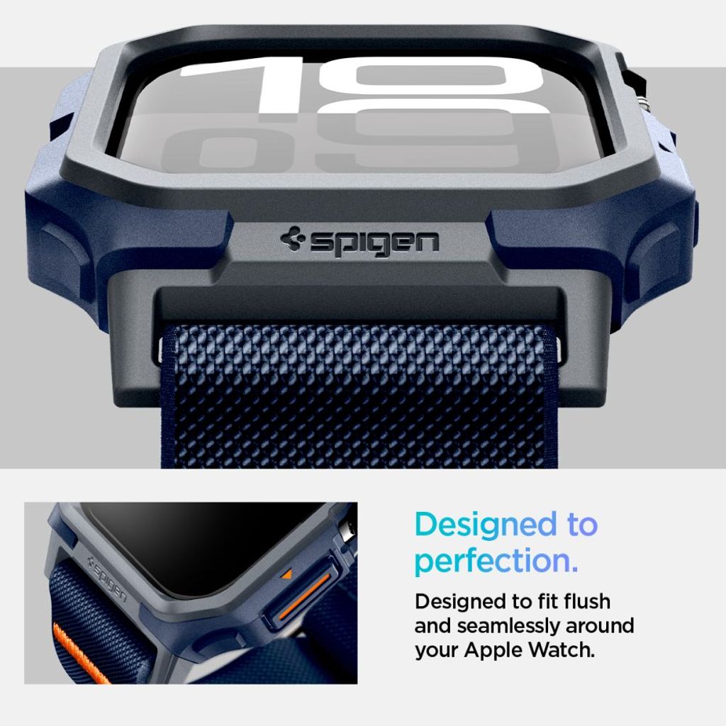 Spigen Lite Fit Pro Klokkereim til Apple Watch 10 46 mm - Marineblå