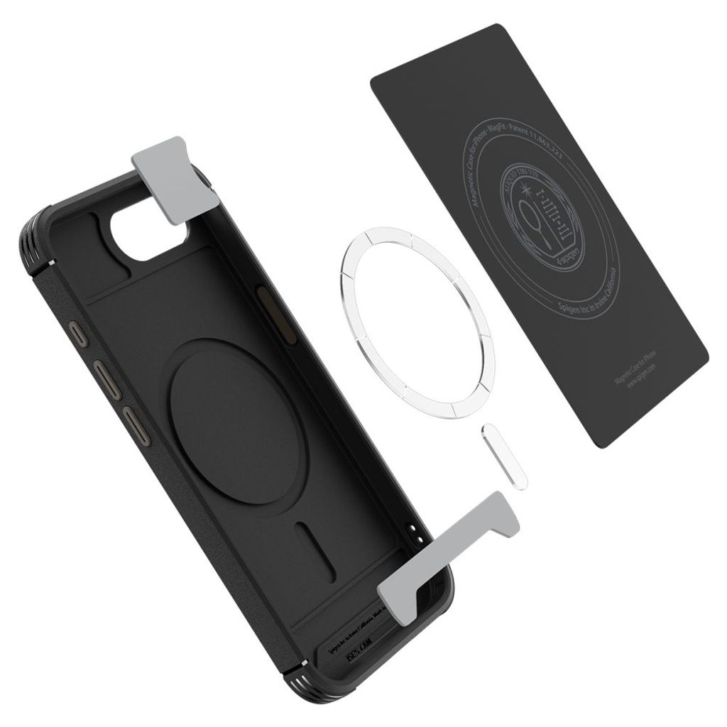 Spigen Core Armor MagSafe Deksel til iPhone 16e - Svart