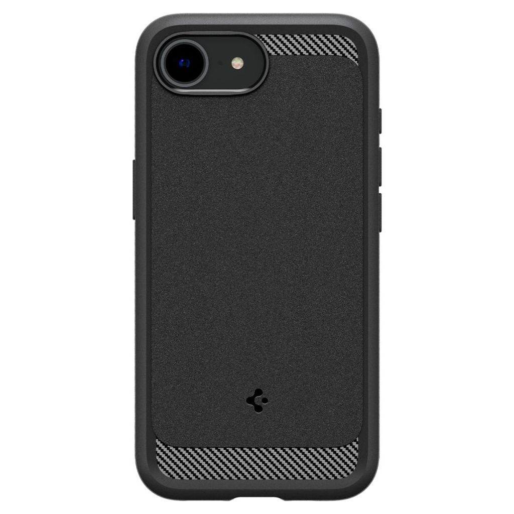 Spigen Rugged Armor MagSafe Kuori iPhone 16e - Musta