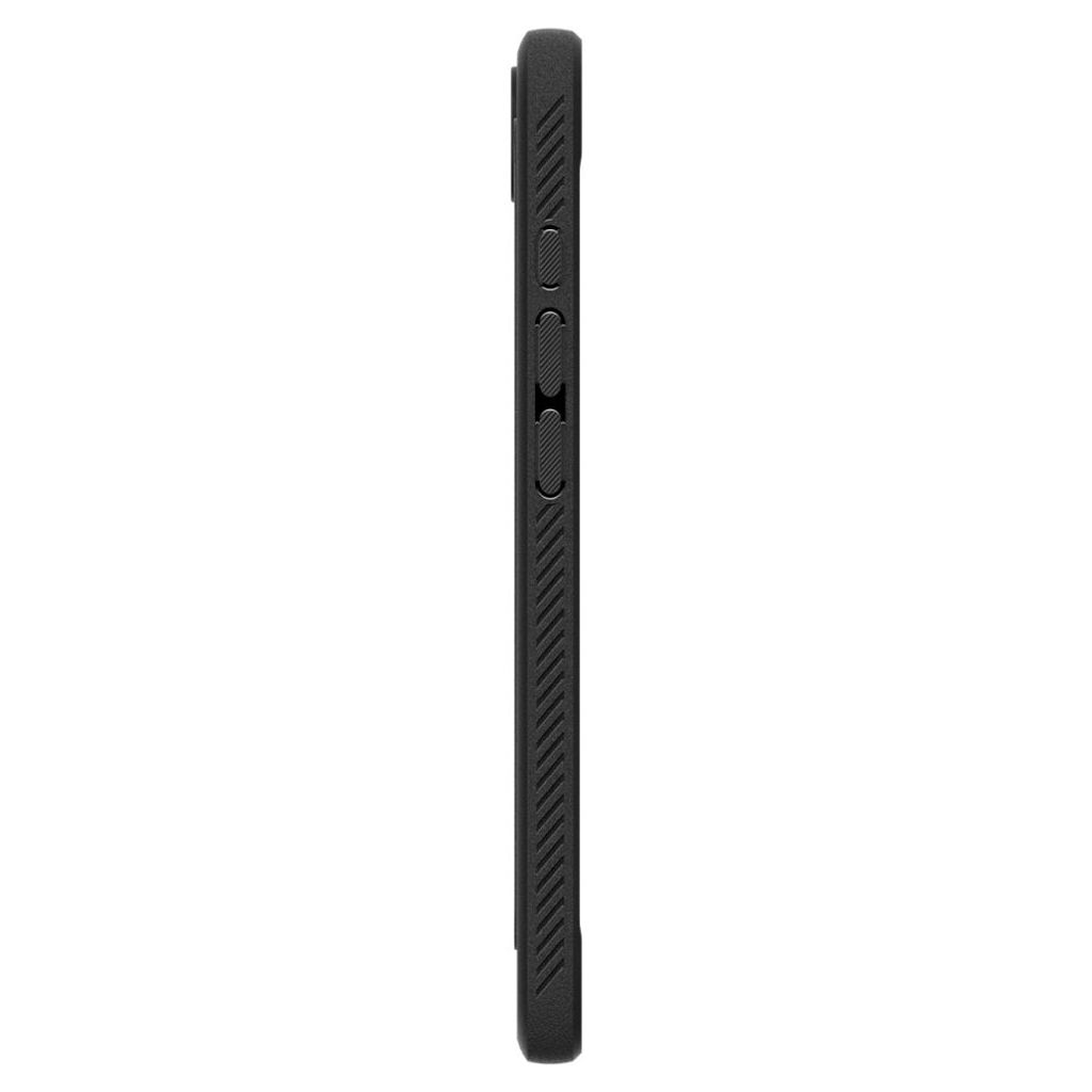 Spigen Rugged Armor MagSafe Kuori iPhone 16e - Musta