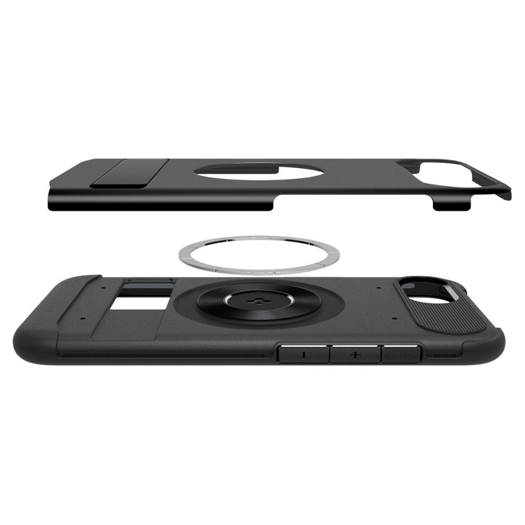 Spigen Slim Armor MagSafe Deksel til iPhone 16e - Svart