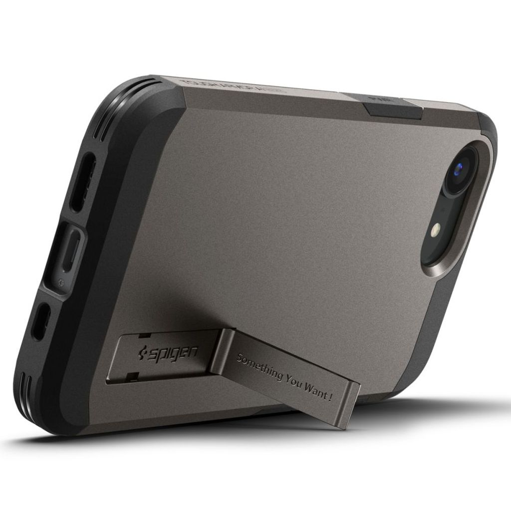 Spigen Tough Armor MagSafe Deksel til iPhone 16e - Grå