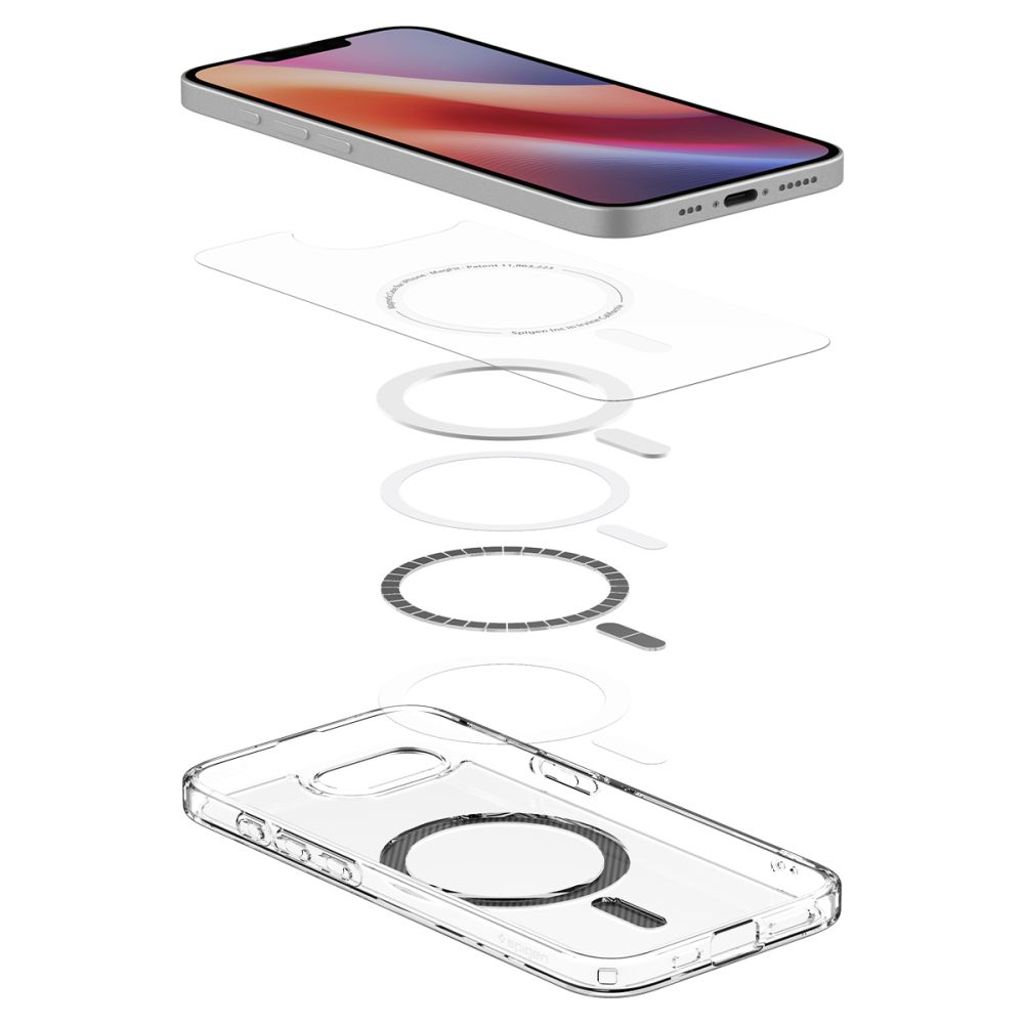 Spigen Ultra Hybrid MagSafe Deksel til iPhone 16e - Gjennomsiktig