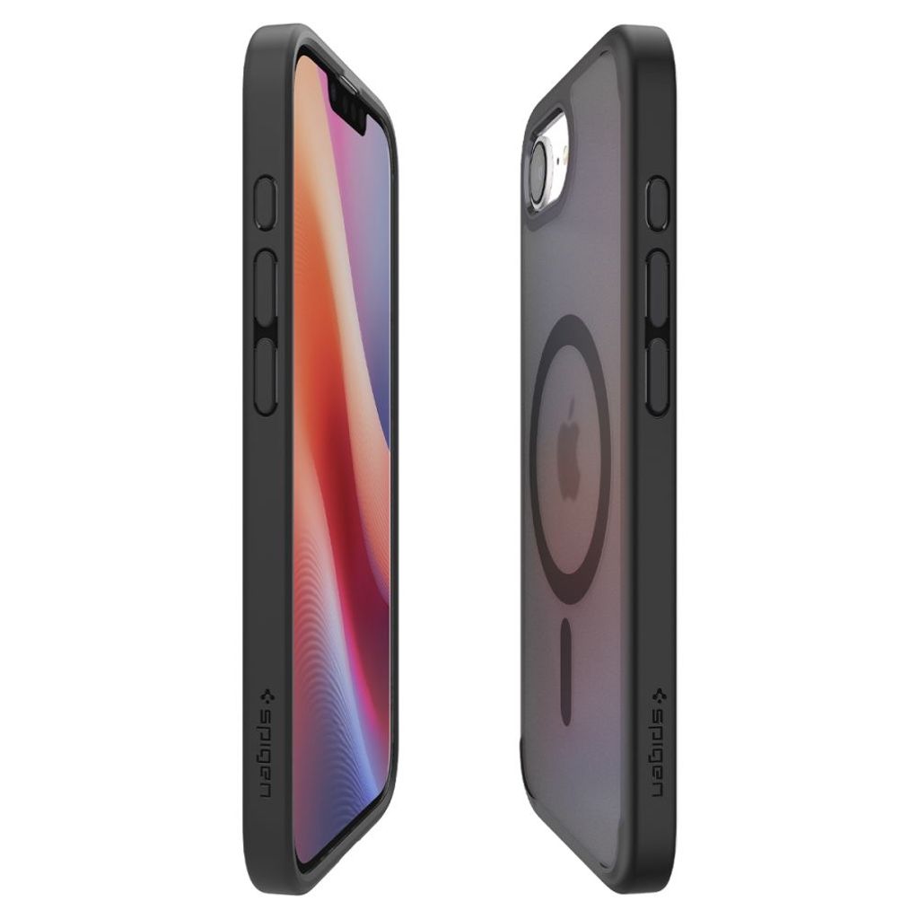 Spigen Ultra Hybrid MagSafe Deksel til iPhone 16e - Svart/Gjennomsiktig