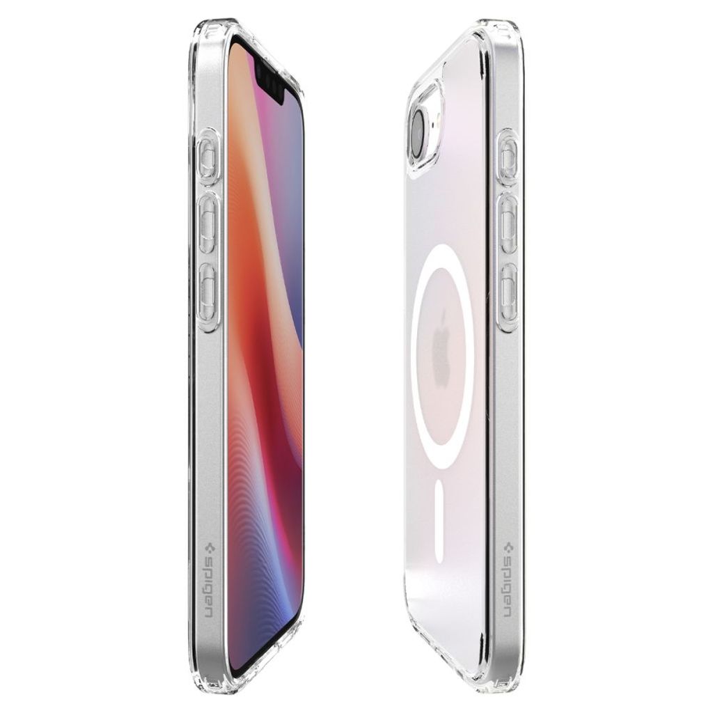 Spigen Ultra Hybrid MagSafe Deksel til iPhone 16e - Hvit/Gjennomsiktig