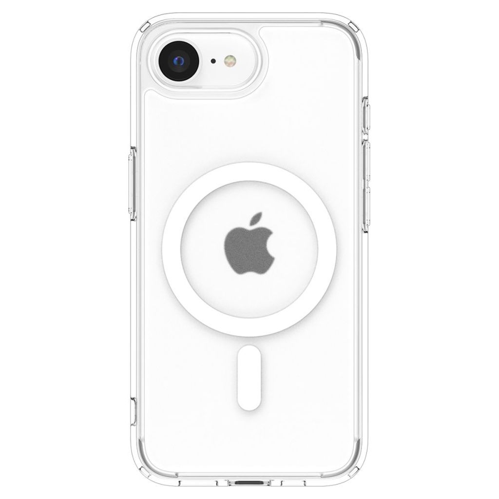 Spigen Ultra Hybrid MagSafe Deksel til iPhone 16e - Hvit/Gjennomsiktig