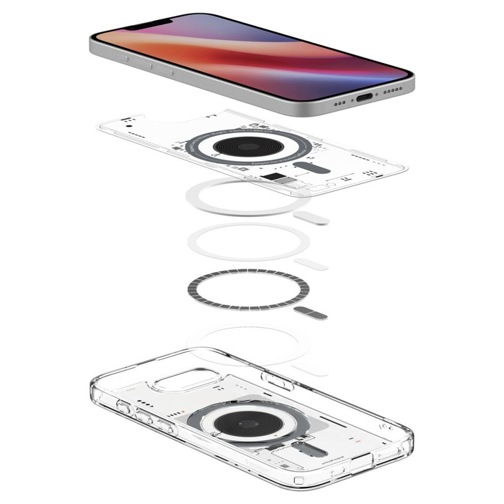 Spigen Ultra Hybrid MagSafe Neo One Deksel til iPhone 16e - Gjennomsiktig