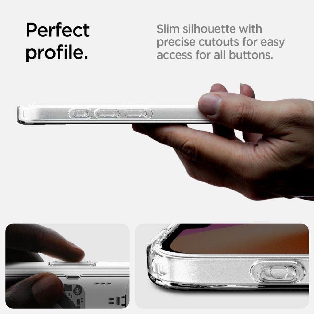 Spigen Ultra Hybrid MagSafe Neo One Deksel til iPhone 16e - Gjennomsiktig
