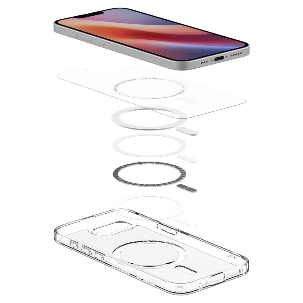 Spigen Ultra Hybrid MagSafe Deksel til iPhone 16e - Gjennomsiktig